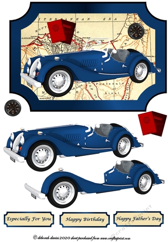 Vintage Sports Car 3