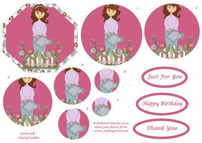 Nanna's Garden Helper Pyramage Page 2