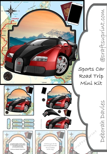 Sports Car Trip Mini Kit