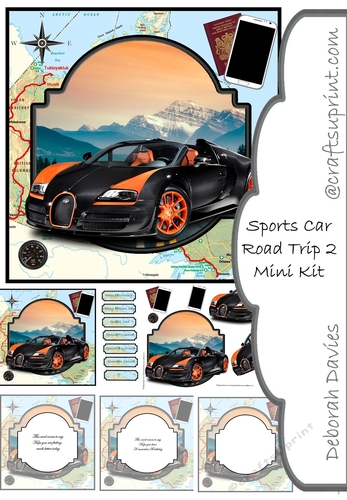 Sports Car Road Trip 2 Mini Kit