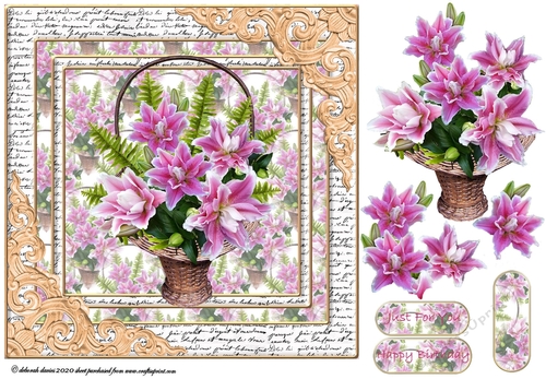 Pink Floral Delight