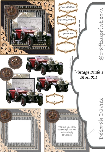 Vintage Male 3 Mini Kit
