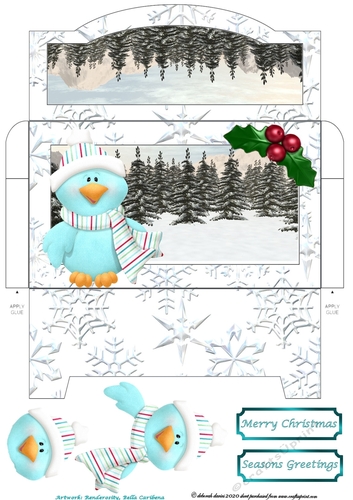 Winter Pals 4 Money Pocket