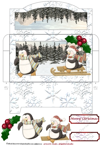 Winter Pals 5 Money Pocket