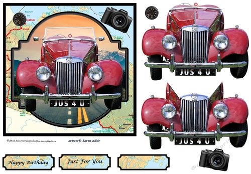 Red Vintage Travel