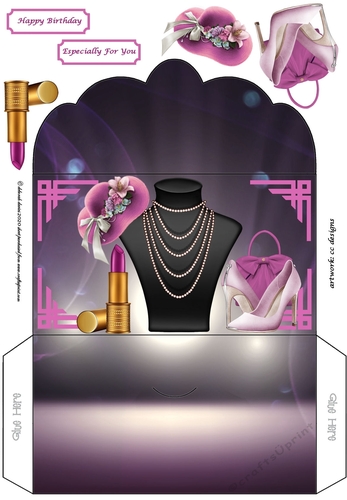 Beauty 3 Money Wallet