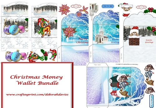 Christmas Money Wallet Bundle