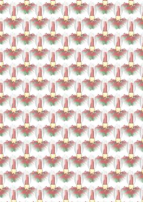 Christmas Candle Vellum