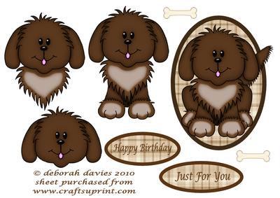 Scruff the Dog Sttep by Step