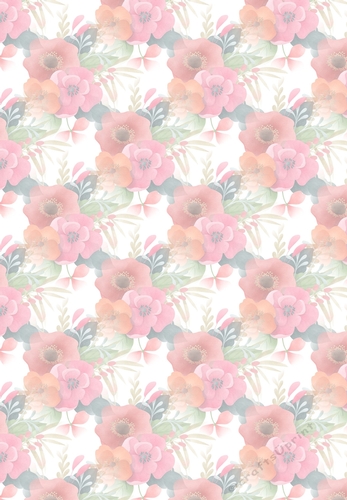 Floral Cluster Vellum