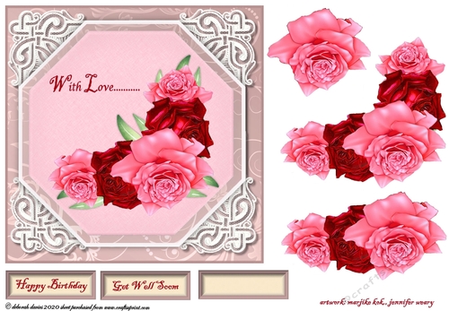 Say it with roses ...........