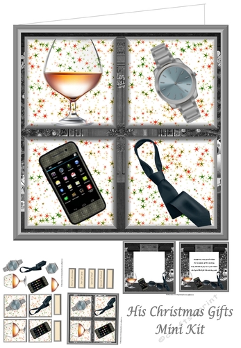 His Christmas Gifts Mini Kit