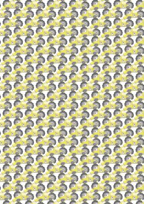 Yellow Monster Truck Vellum