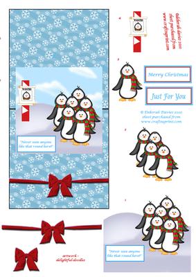 Wanted Penguin Over the Edge