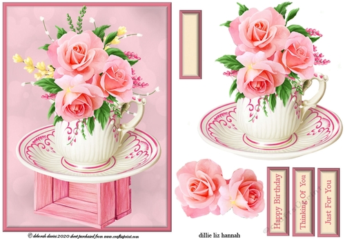 Floral Cup