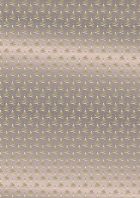 Taupe N Gold Christmas Vellum