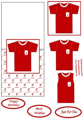 Retro Liverpool Top Over the Edge