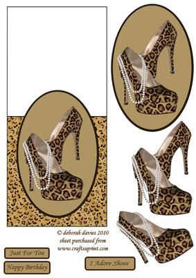 Shoes to Die for Over the Edge Card