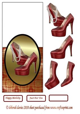 Red Hot Shoes Over the Edge
