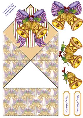 Golden Bells Diamond Top Card