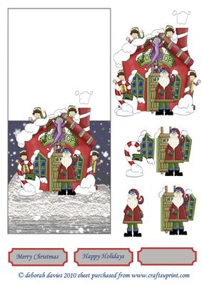 Santa's Workshop Over the Edge