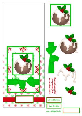 Christmas Pud Over the Edge