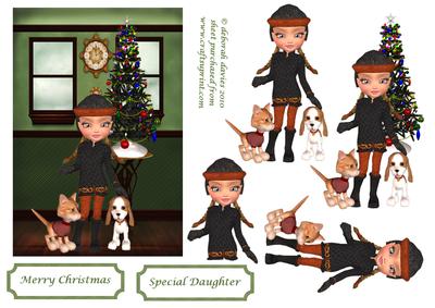 Kiki at Christmas