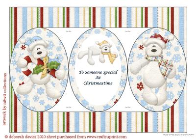 Beary Good Friends at Christmas