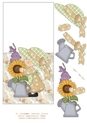 Flower Girl Over the Edge