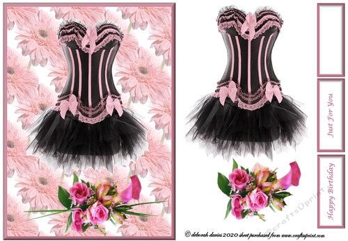 Floral Corset