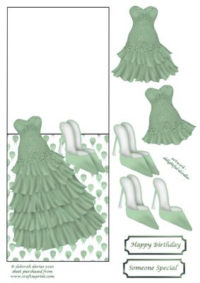 Favourite Sage Dress Over the Edge