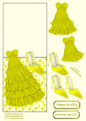 Yellow Favourite Dress Over the Edge