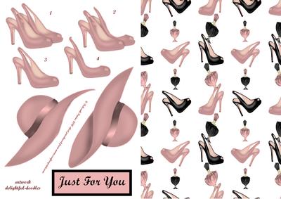 Hats & Shoes in Pink