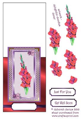 Framed Florals Over the Edge