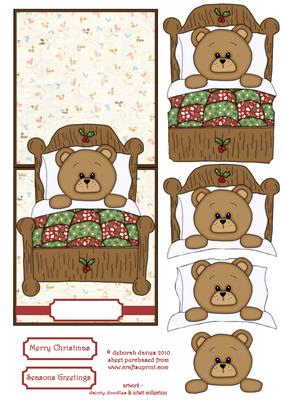 Early to Bed Santas Coming
