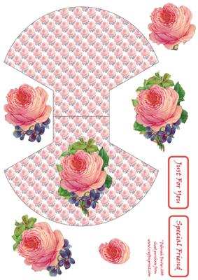 Beautiful Bloom Rocker Card