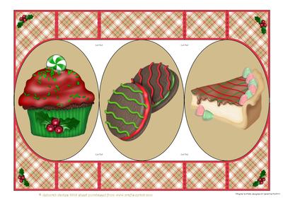 Christmas Goodies Tri-shutter Card