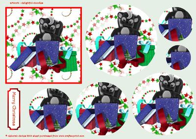 Cute Christmas Critters Pyramage