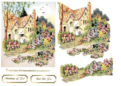Vintage Floral Cottage