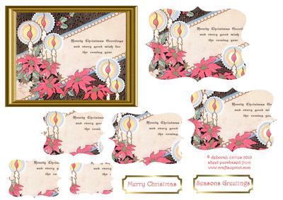 Deco Christmas Candles