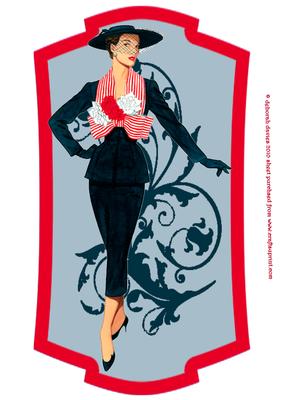 Alicia in Frame Large Topper