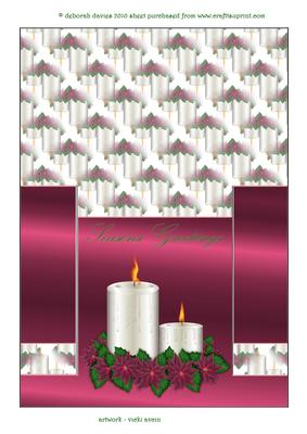 White Candle Staggerfold