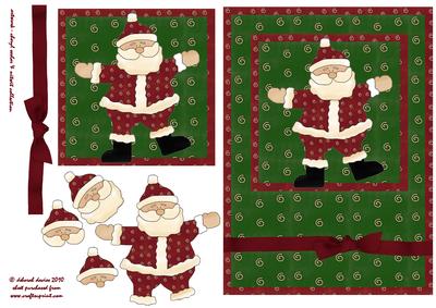 Happy Santa Quick Card