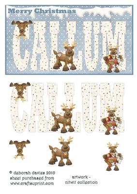 Merry Christmas Callum