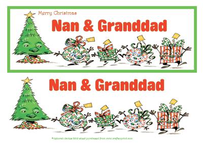 Merry Christmas Nan & Granddad