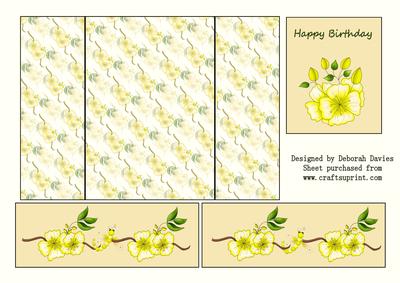Yellow Blossom Gatefold
