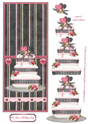 Wedding Cake Over the Edge