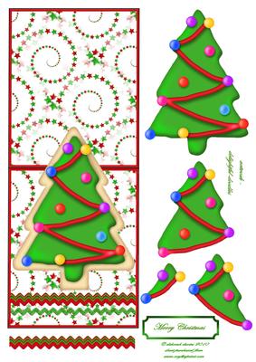 Sweetie Christmas Tree Over the Edge