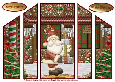 Santas Workshop Theatre Card