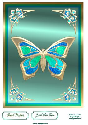 Birthday Butterfly Topper